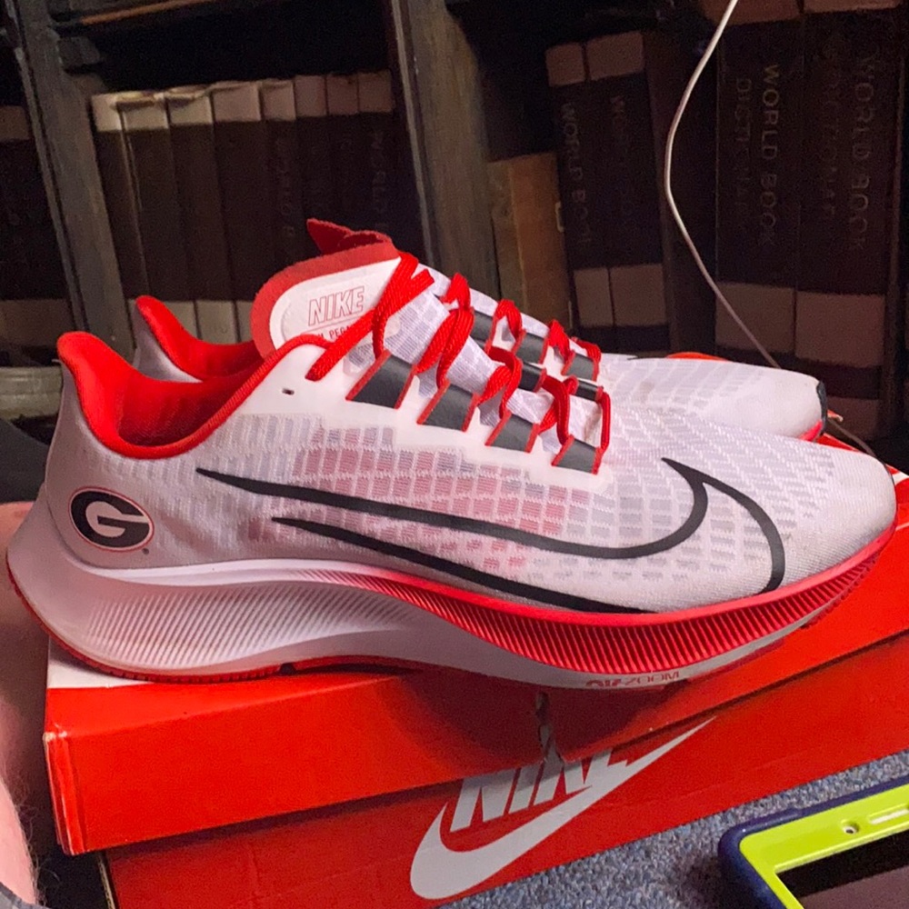Nike Zoom Pegasus 37 Georgia Bulldog themed